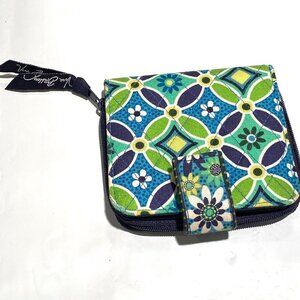 Vera Bradley Blue & Green Wallet